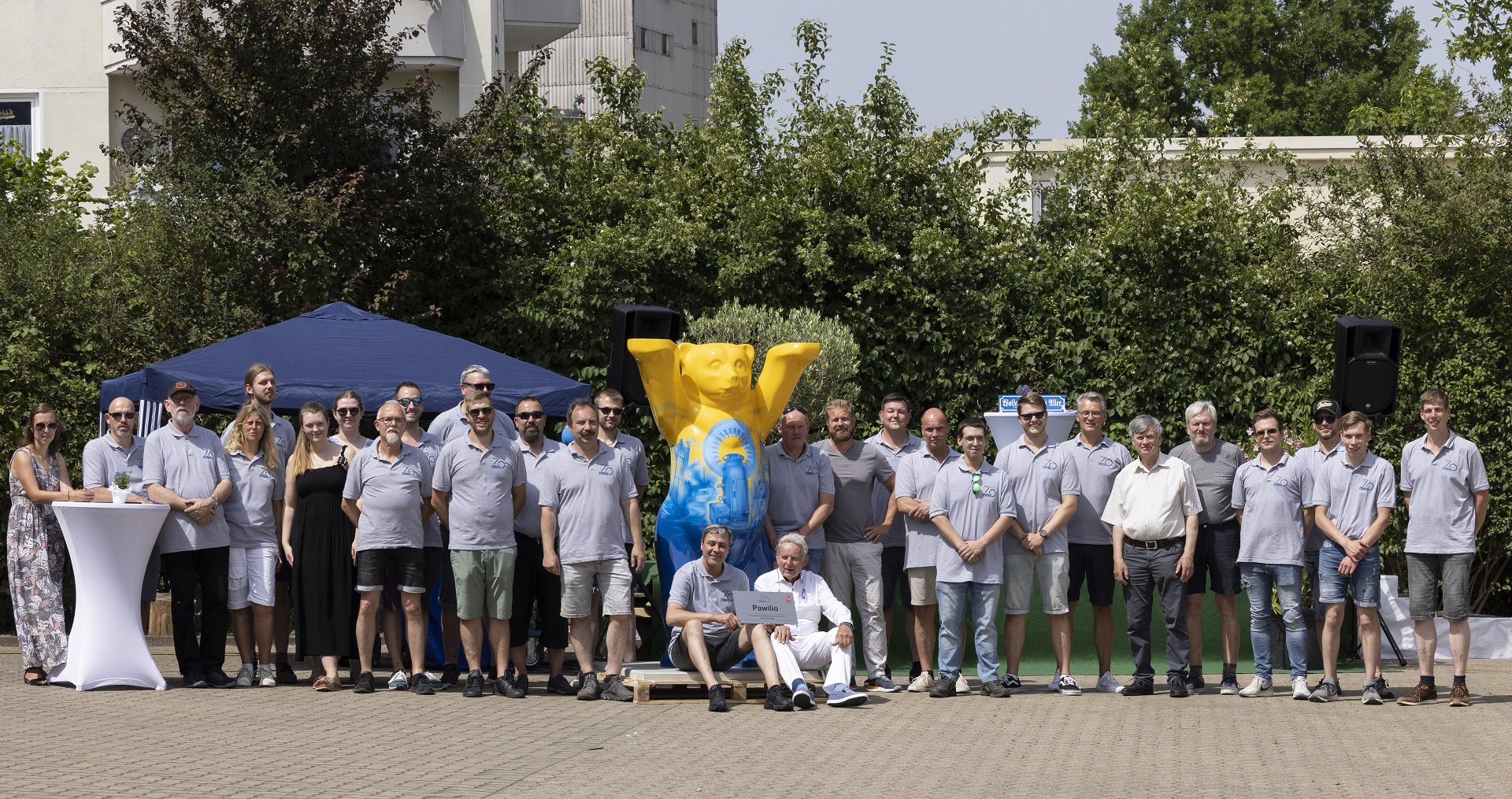 Pawils Elektromaschinenbau Team feiert 70 Jahre Jubiläum