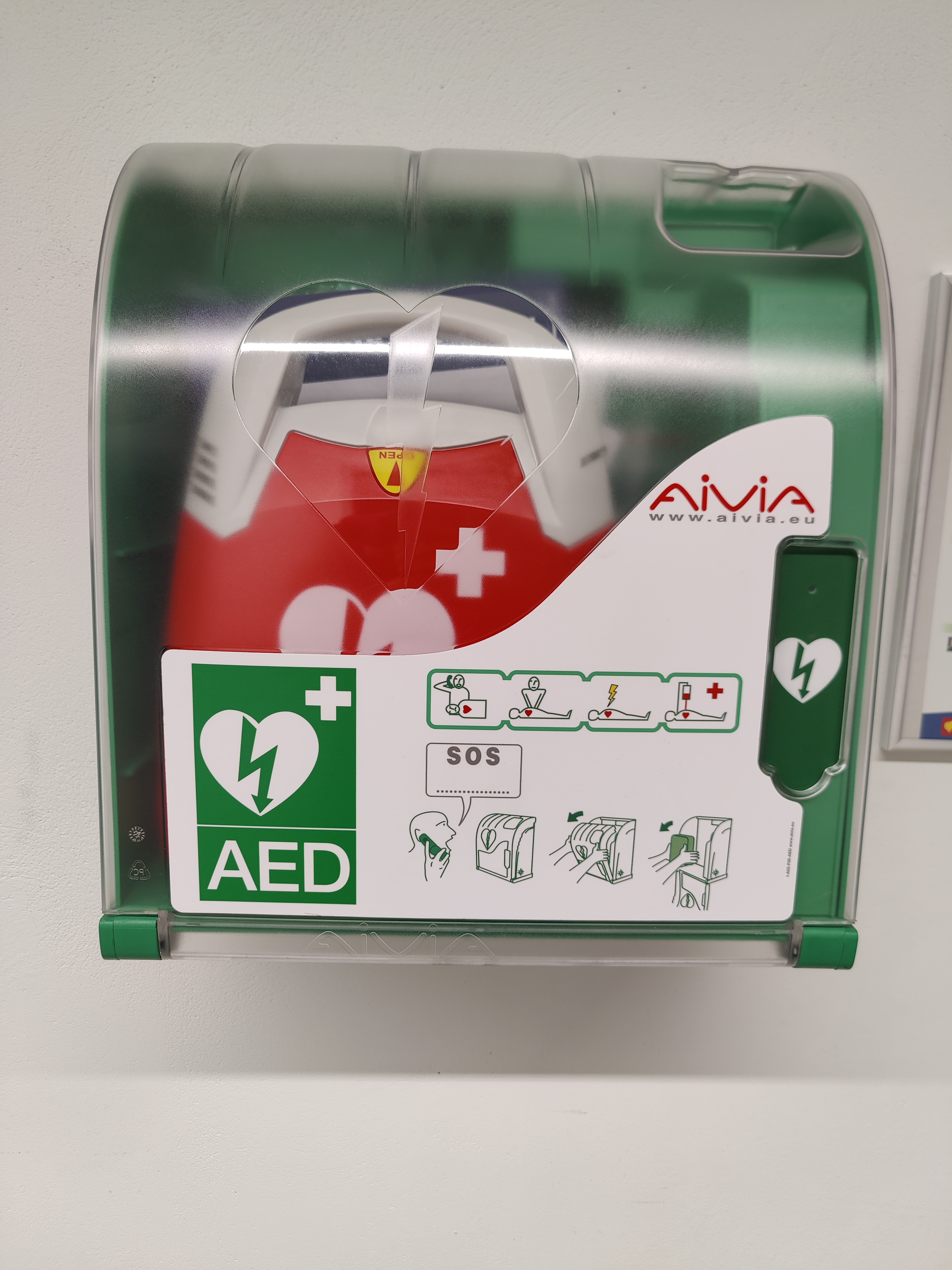 Pawils Defibrillator von der Firma AIVIA